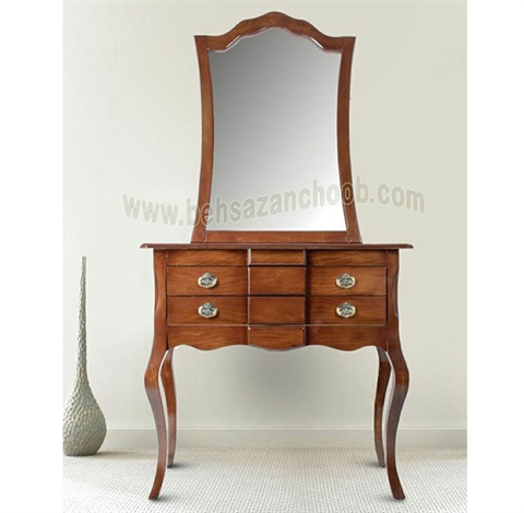 آینه کنسول چوبی کد 357
